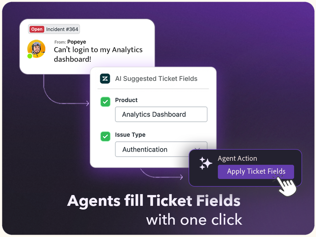 Ticket Fields AI Assistant by Macha screenshot 1